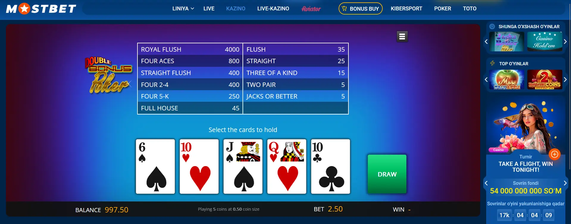 Mostbet - poker Mostbet - poker